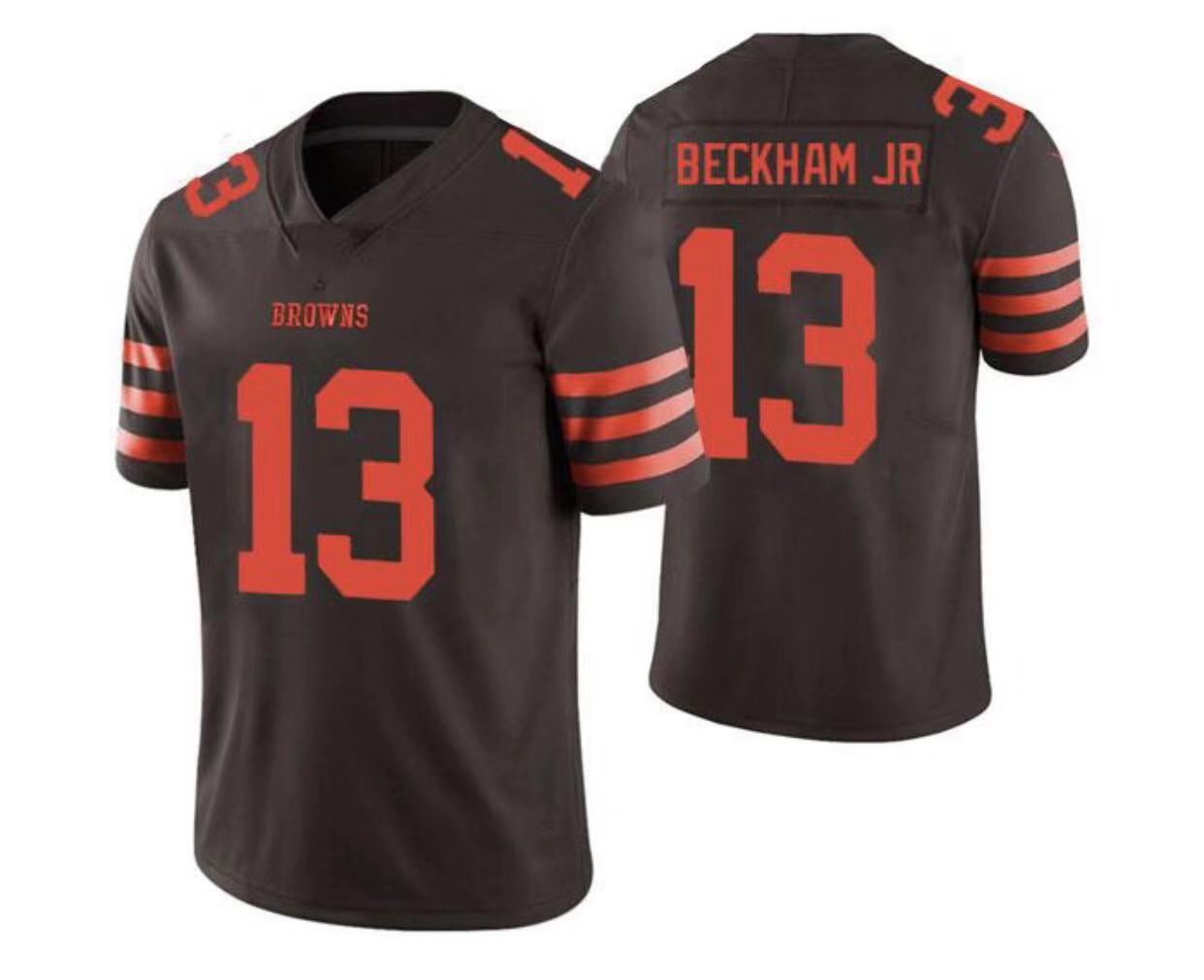 Men Cleveland Browns #13 Beckham Jr Brown Nike Vapor Untouchable Limited NFL Jerseys->cleveland browns->NFL Jersey